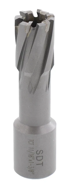 Steel Dragon Tools® 11/16" x 1-3/8" Carbide Tip Annular Cutter 3/4" Weldon