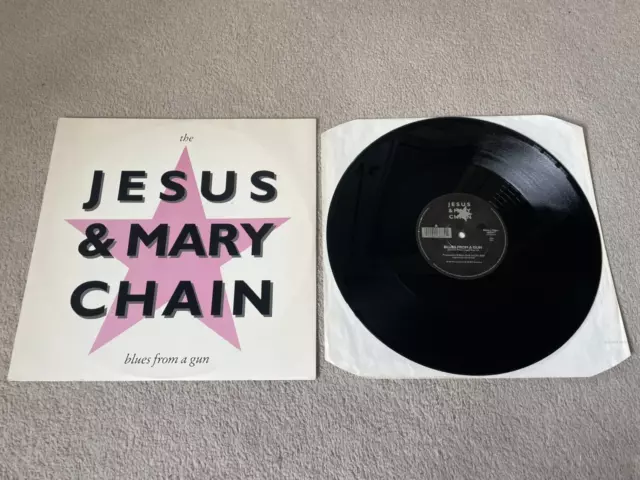 The Jesus and Mary Chain - Blues From A Gun 12" Vinyl Single Record - FREEPOST