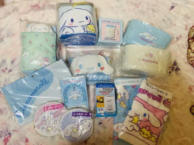 Sanrio Cinnamoroll 13 pieces Tote bag Pouch