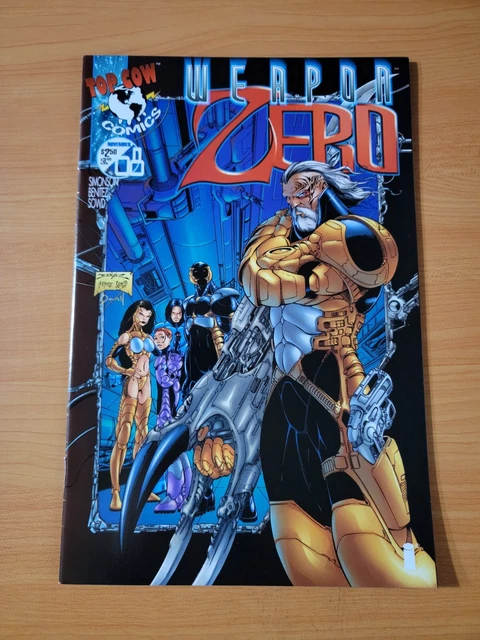 Weapon Zero v2 #8 ~ NEAR MINT NM ~ 1996 Image / Top Cow Comics