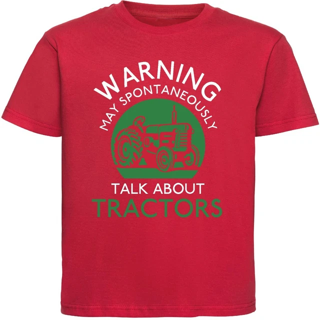 T-shirt MAY SPONTALLY TALK ABOUT TRACTORS BAMBINI > Fun Farm Top bambini 6