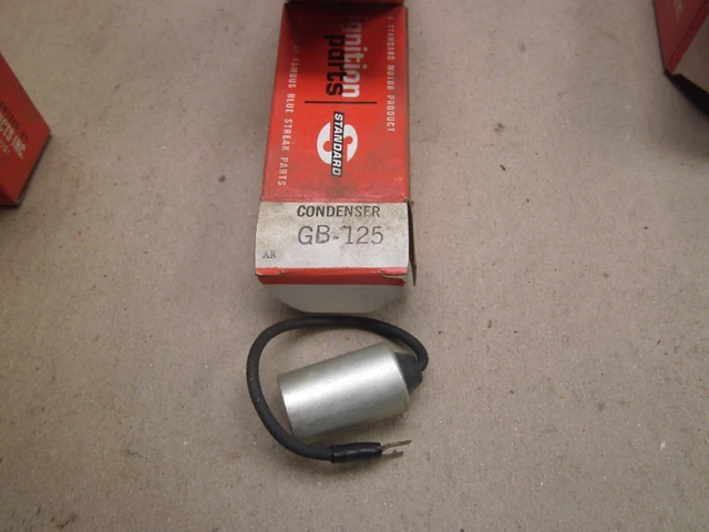 New Old Stock Standard Ignition Products Distributor Points Condenser Gb-125 125