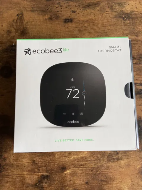 Ecobee3 Lite Smart Thermostat - Black (EB-STATE3LT-02)