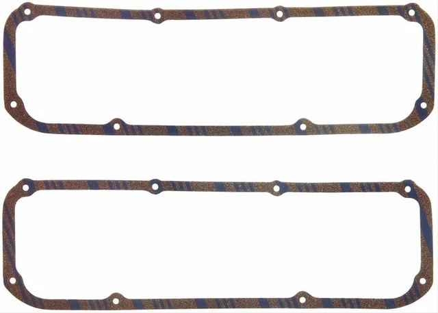 Fel-Pro Valve Cover Gaskets Ford Svo Boss 302/351C/351M/400M Cork/Rubber # 1615