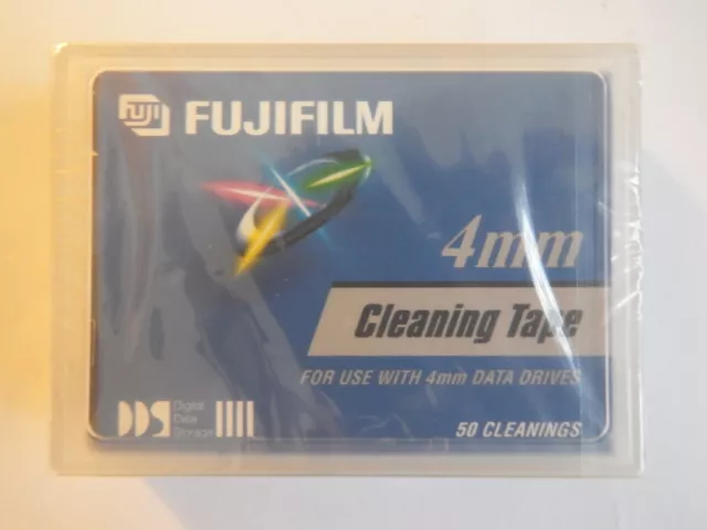 Fujifilm DDS DAT 4mm Cleaning Tape/Cartridge 50 Cleanings NEW
