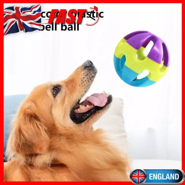 10/30/50pcs Pet Cat Toy Ball Plastic With Bell Hollow 3.8cm Cat Fun Throw  New