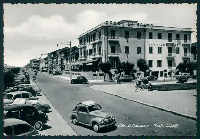 Lucca Camaiore Lido di Auto Foto FG cartolina MZ5431