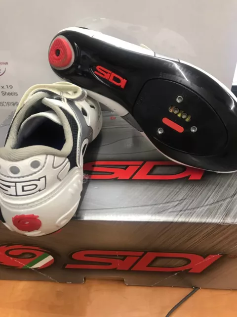 Sidi Chaussure Vélo Homme Level Black White  Taille 45                HVL 3