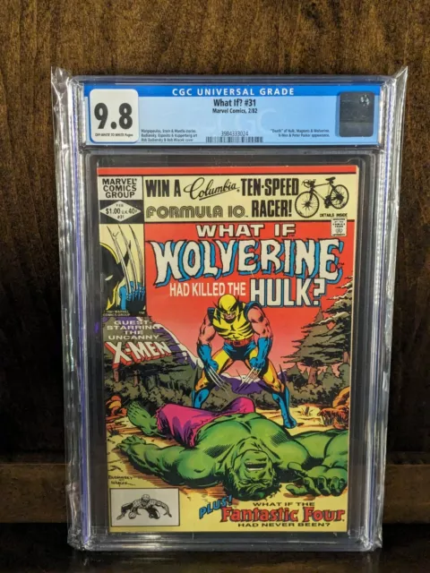 What If? #31 | CGC 9.8 NM/MT | What if Wolverine Had Killed The Hulk?
