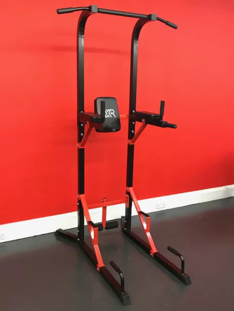 Fxr Sports Power Tower Tricep Dip Station Pull Push Sit Up Pull Up