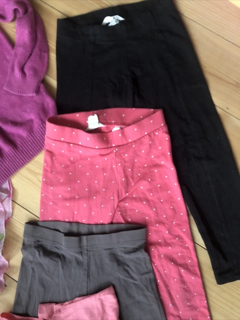 Girl's Clothes Bundle Age 5-6 Years leggings tops hat jumper Pyjamas