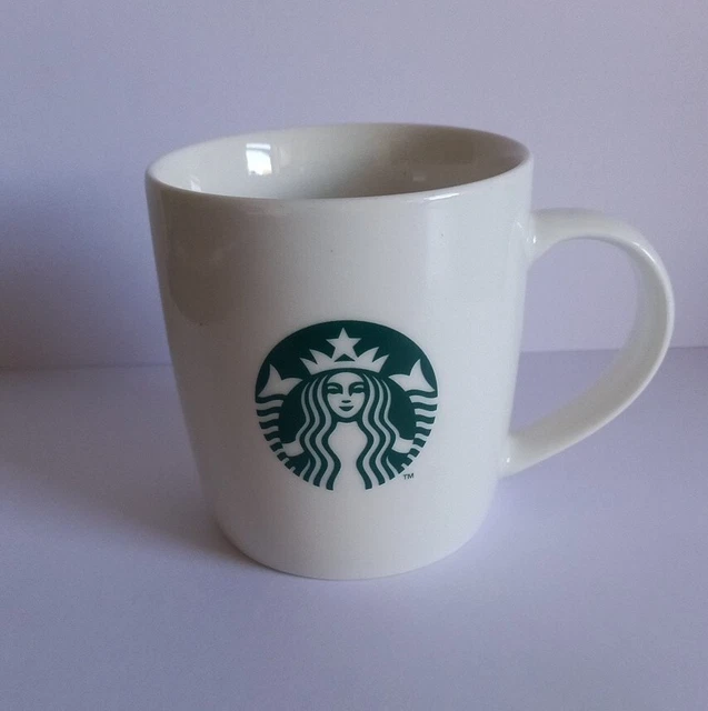 STARBUCKS COFFEE MUG New Bone China White Collectable Tea Cup 7.05 -  PicClick UK