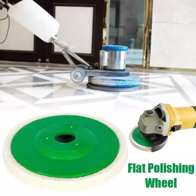 Grindshine Pro Pad, Wool Felt Polishing Wheel Disc, HOT For 100 Grinder D8M0