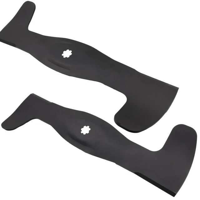 Lame Per Tosaerba John Deere 54,5cm | Set 2 Lame 3 In 1 | Per Modelli GX22150, X110, X145 - Foto 6