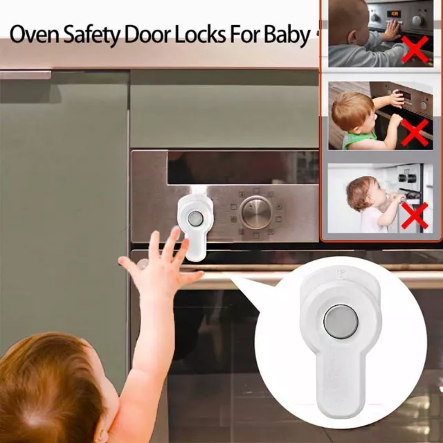 Baby Oven Door Lock For Kitchen Child Safety Locks Drawer Cabinet Cupboard Lock