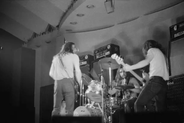 English Rock Group Status Quo Perform Live On Stage 1972 OLD MUSIC PHOTO 1