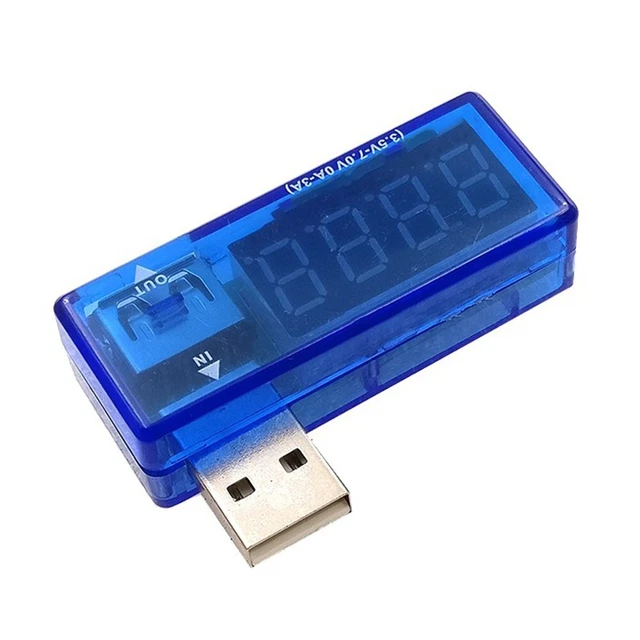 Dauerhaft Spannungstester USB -Strom Mini USB -Ladegerät USB -mobile Leistung