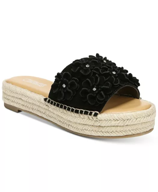 Carlos by Carlos Santana Chandler Sandals Black, Size 9 M