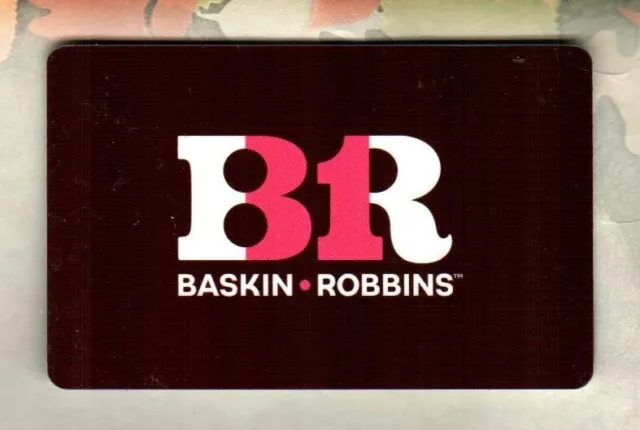 BASKIN ROBBINS Classic Logo ( 2022 ) Gift Card ( $0 )