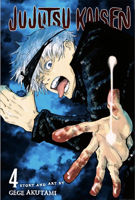 Jujutsu Kaisen Manga Volume 4 - English - Brand New