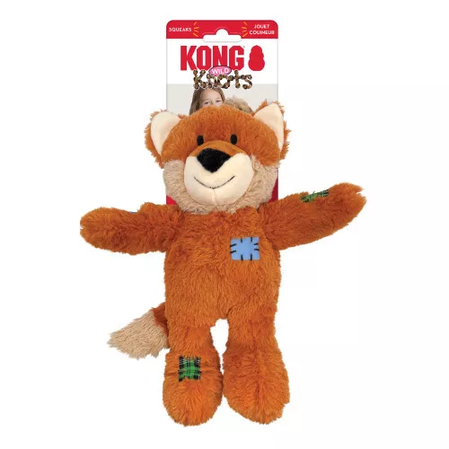 Kong Wild Noeuds Chien Jouet Fox; 1 Chaque /Md / Grand Par Kong