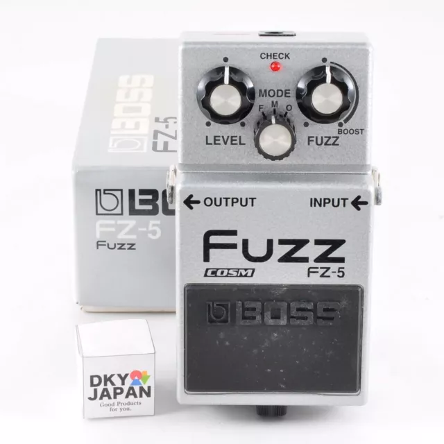 Boss FZ-5 Fuzz Cosm Gitarreneffektpedal mit Box Octave PSA MIT Gebraucht Fm...