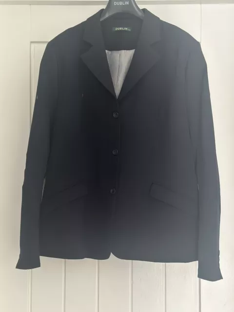 Dublin Ladies Showjacket Size 16 Navy Blue