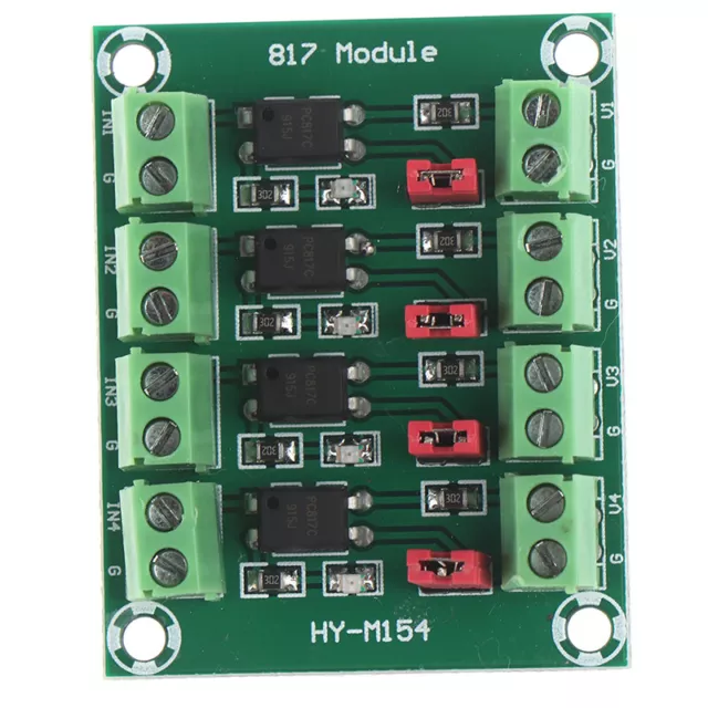 PC817 4-Channel Optocoupler Isolation Module Voltage Converter Module XXc.pj