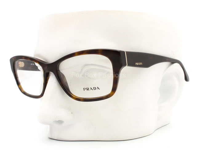 Prada VPR 24R 2AU-1O1 Eyeglasses Glasses Brown Tortoise 52-16-140 w/case