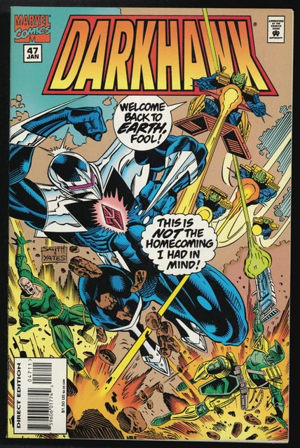 Darkhawk #47 VF/NM 9.0 low print run 1995 Marvel