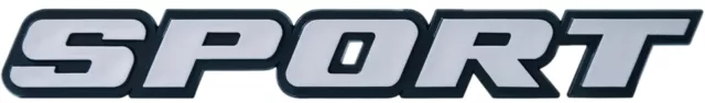 SPORT Auto KFZ Relief 3D Emblem Schild 110 mm selbstklebend HR Art. 14802