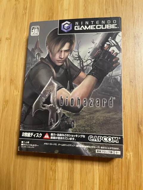 Resident Evil 4 GameCube Japan Version 4976219650953