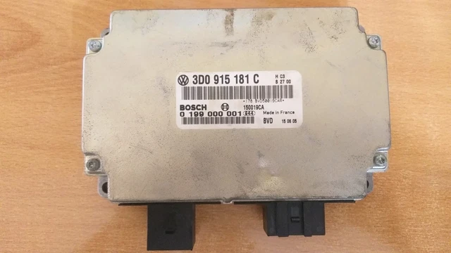 VW Phaeton Battery Control Module Monitor Unit 3D0915181C Volkswagen 2005