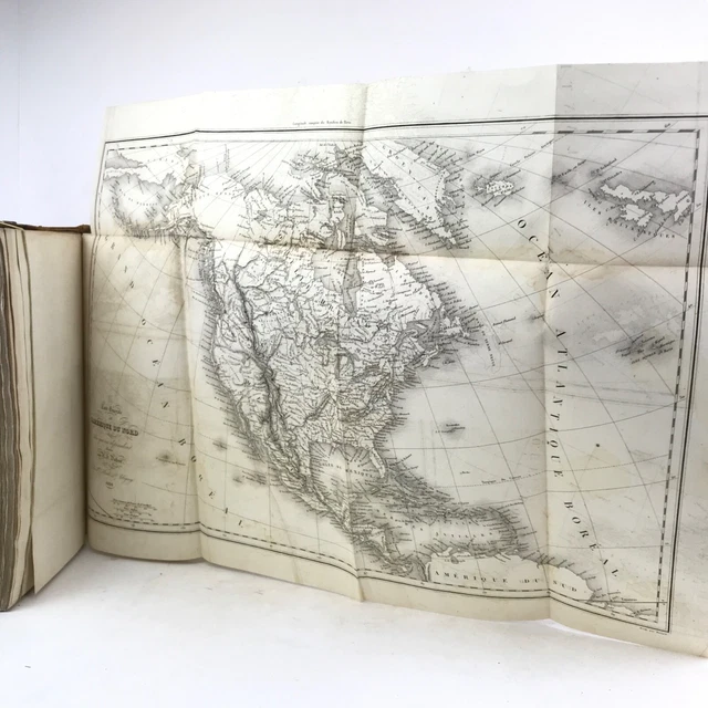 Edition Originale VOYAGE AUX AMERIQUES 1836 Alcide d'Orbigny GRAVURES ET CARTES