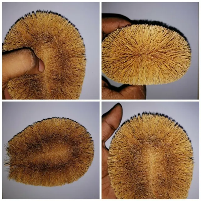 Ceilán cepillo de fibra de coco 100 % natural hecho a mano cepillo de limpieza cocina