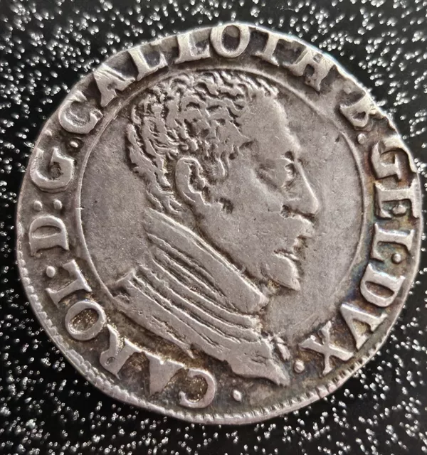 Monnaie Argent Duche de Lorraine, Charles III (1545-1608), Teston