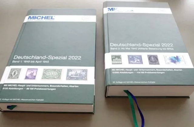 Deutschland Michel Spezial Band 1 +2 Neu Mit Beilage Aus Nachlass