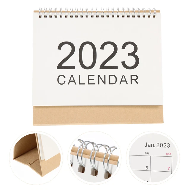DESK CALENDAR 2023, Monthly Desktop Calendar 2023 Desk Calendar