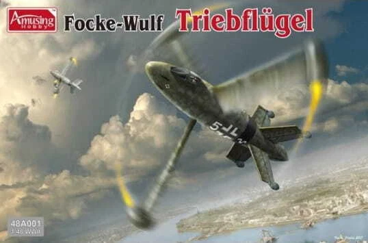 Amusing 48A001 Focke Wulf Triebflügel Aircraft Scale 1/48 Hobby Plastic Kit NEW