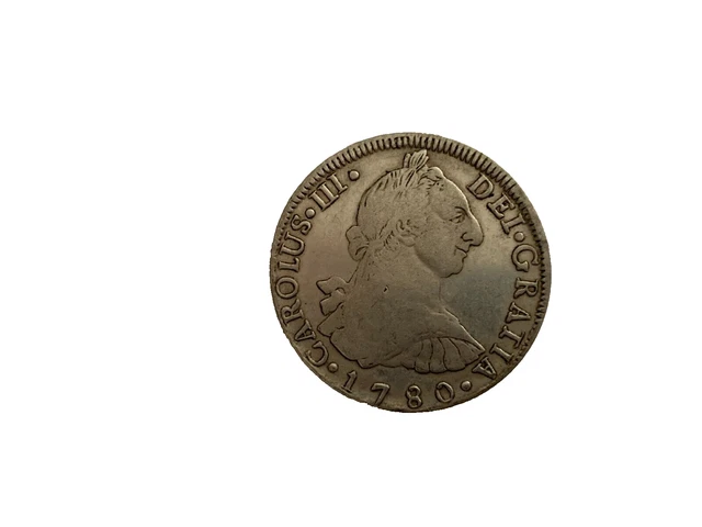 Colonial Guatemala 8 reales 1780 NG P KM 36.2