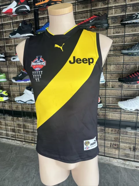 AFL RICHMOND TIGERS 2017 Premiership Limited Edition Guernsey Size 176/16