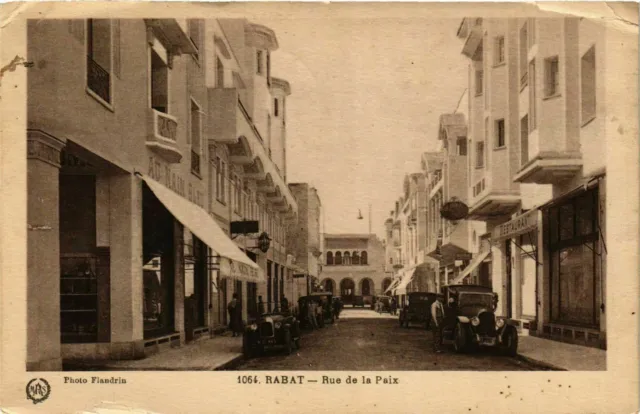 CPA AK Rabat - Rue de la Paix MOROC (963714)