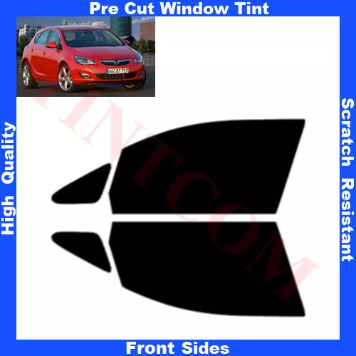 Pre Cut Window Tint Opel Astra J 5 Door Hatchback 2010-2014 Front Sides AnyShade
