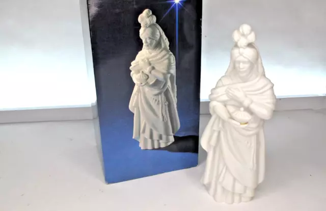 Avon Nativity Collectibles "THE MAGI-KASPAR" 1982 Christmas Vintage With Box