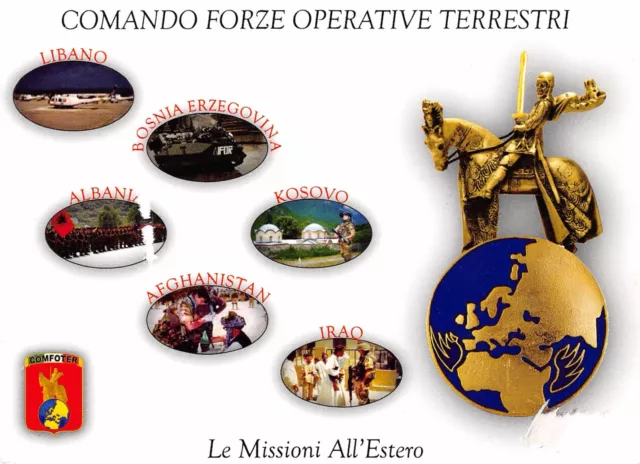 C2896) Comando Forze Operative Terrestri, Le Missioni All'estero. Vg.