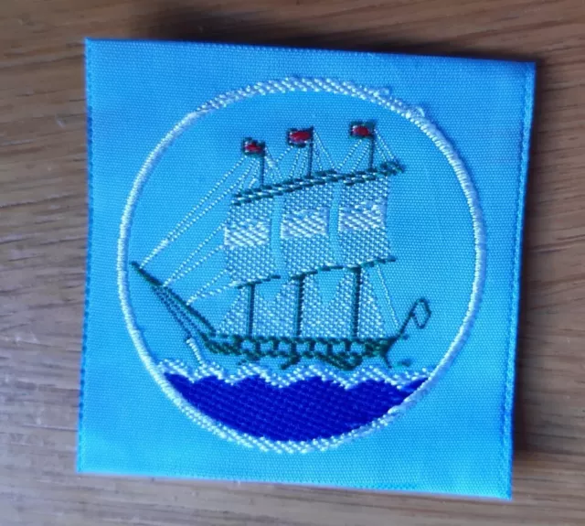 Girl Guiding North Tyneside County Silk Badge