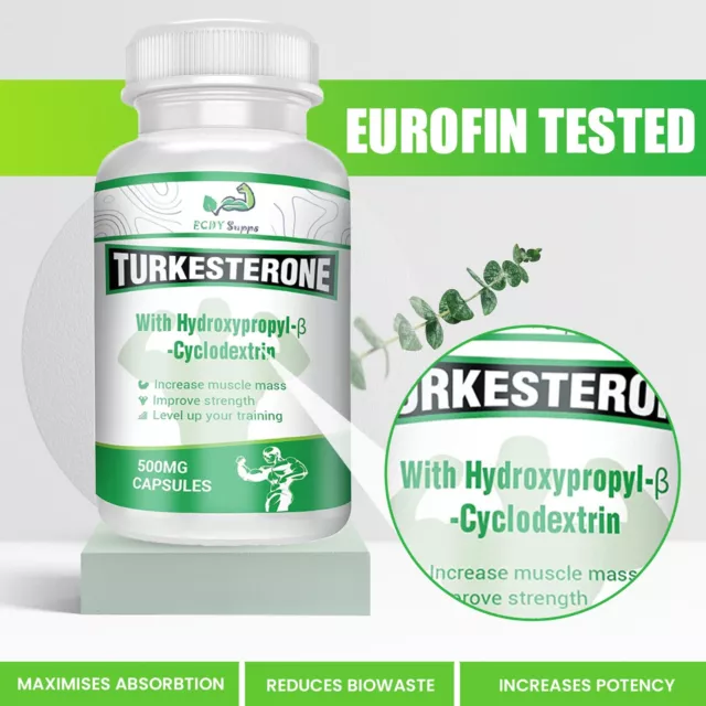 Turkesteronkomplex mit Hydroxypropyl-β-Cyclodextrin | 2 MONATE LIEFERUNG 3