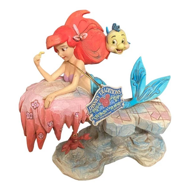 DISNEY TRADITIONS THE Little Mermaid Figurine Ariel Under The Sea