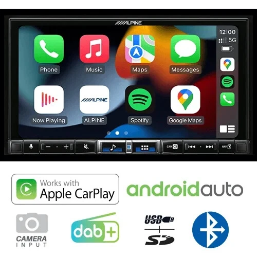Alpine Car Computer ALPINE ILX-507A CAR Stereo Upgrade To Suit Skoda Octavia 2009-2012 (1Z ...