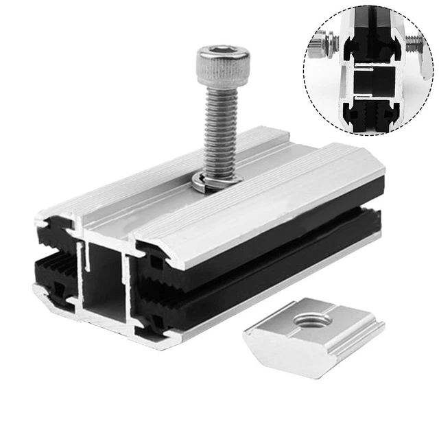 Película abrazadera media luz de jardín peso ahorro tiempo plata aleación de aluminio